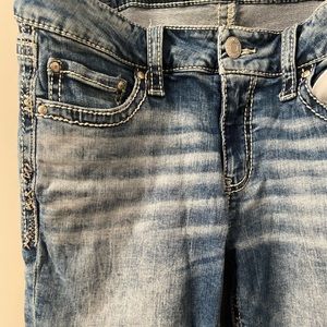 Day trip bootcut jeans